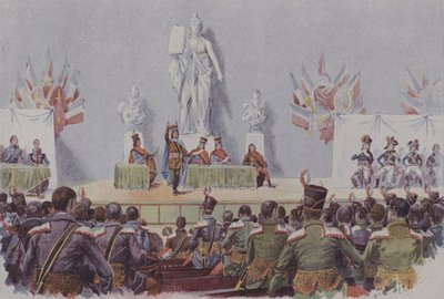 Illustration från Memories of the School of Mars av after Henri Georges Jacques Chartier