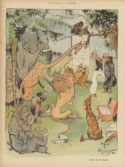 Illustration för Le Rire av after Henri Meyer
