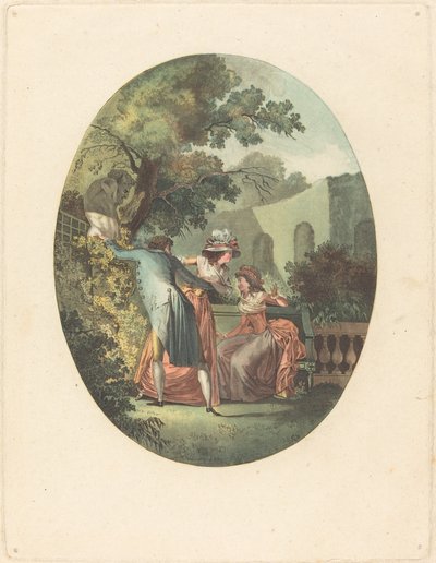La statue du dieu Pan (Staty of the God Pan) av after Henri Nicolas van Gorp