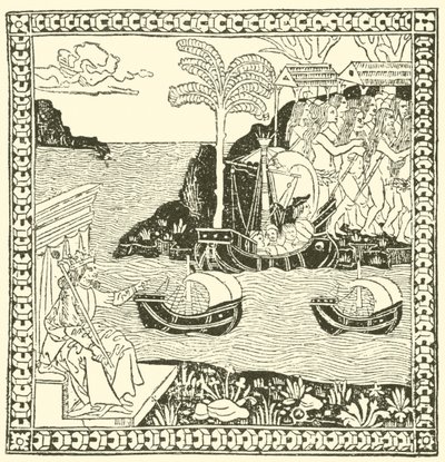 Upptäckten av Indien av after Italian School