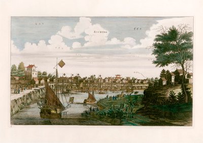 Kuching av after Johannes Nieuhof