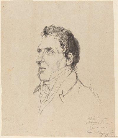 Antonio Canova av after John Flaxman