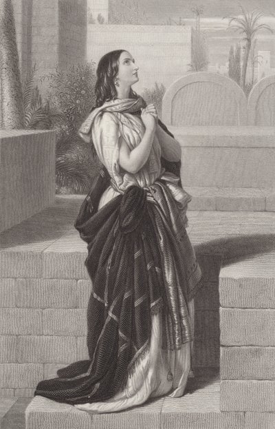 Tillbedjan av after John Rogers Herbert