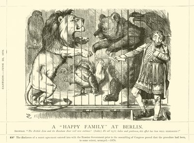 En lycklig familj i Berlin av after John Tenniel