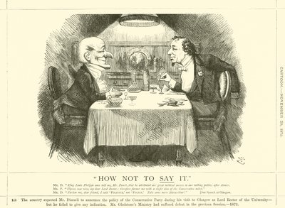 Hur ska man inte säga det av after John Tenniel