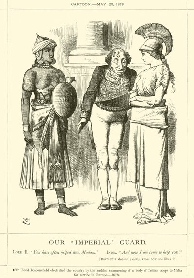 Vårt kejserliga gardet av after John Tenniel