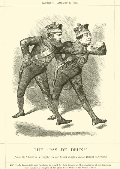Pas De Deux! av after John Tenniel