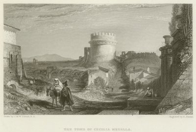Cecilia Metellas grav av after Joseph Mallord William Turner