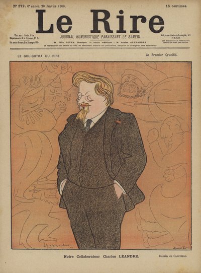 Charles Leandre, Illustration för Le Rire av after Leonetto Cappiello