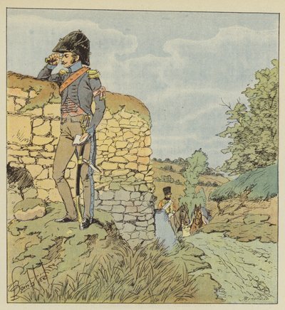 medhjälparens lägersköld allmänna division av after Louis Charles Bombled