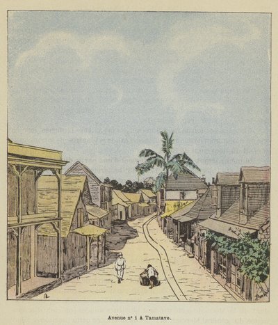 Avenue nr 1 i Tamatave av after Louis Charles Bombled
