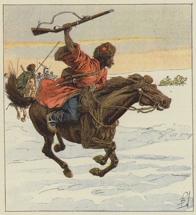 Banditer khoungouzes av after Louis Charles Bombled