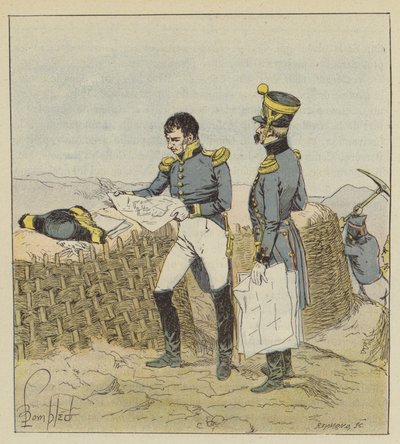 Carnot ber om tjänst, staden Angers anförtroddes honom av after Louis Charles Bombled