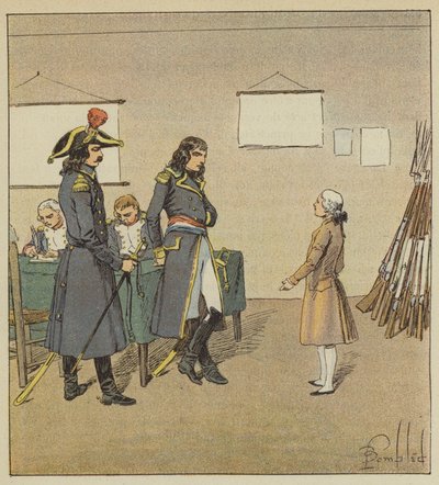 Eugene de Beauharnais gör anspråk på att Bonaparte misshandlade sin far av after Louis Charles Bombled
