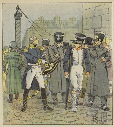 Jag såg honom få lektioner som skulle ha fått en att rodna av after Louis Charles Bombled