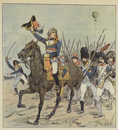 Marskalk Jourdan av after Louis Charles Bombled