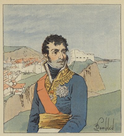 Marskalk Marmont av after Louis Charles Bombled