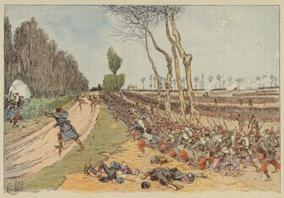 Fransmännen tar Coulmiers Park av after Louis Charles Bombled