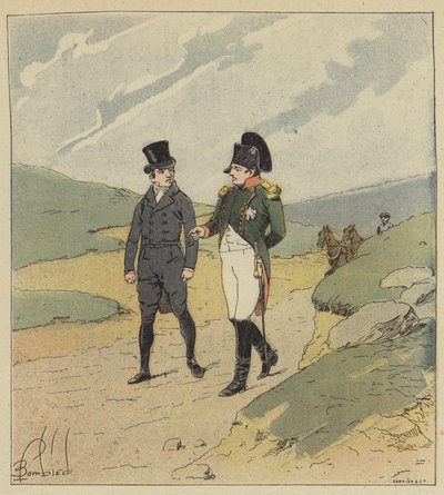 Vi fortsatte promenaden av after Louis Charles Bombled