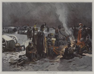En bivack i en träsk av after Maurice Henri Orange