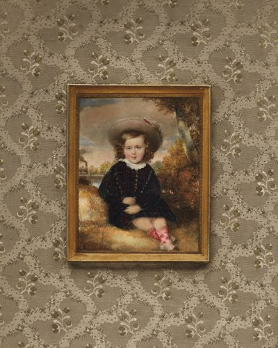 Portrait of Johann II, Prince of Liechtenstein, as a child, 1844  av after Moritz Michael Daffinger