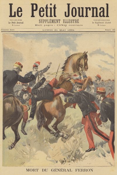 General Ferrons död av after Oswaldo Tofani