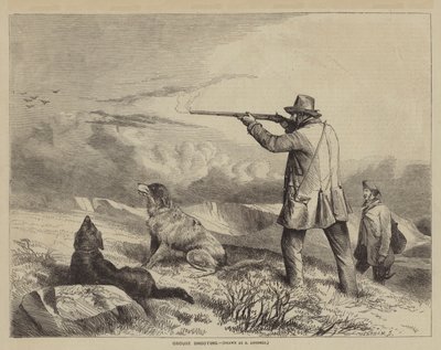 Grouse Shooting av after Richard Ansdell