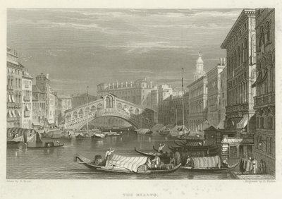 Rialto av Samuel (after) Prout