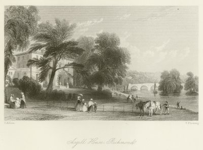 Asgill House, Richmond av after Thomas Allom