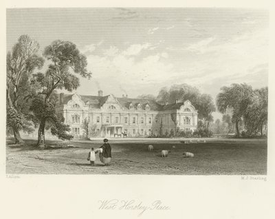West Horsley Place av after Thomas Allom