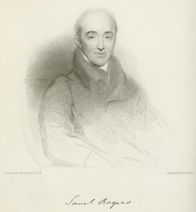 Samuel Rogers av after Thomas Lawrence