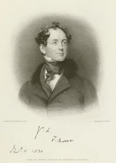Thomas Moore av after Thomas Lawrence