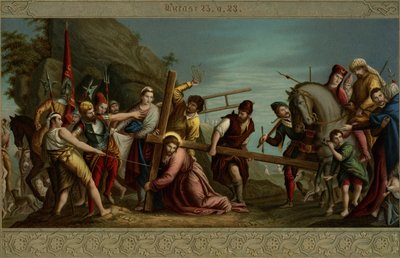 Korsets väg av after Veronese