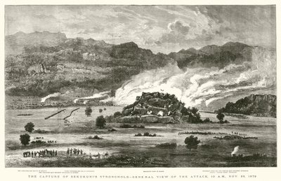 Capture of Sekukunis Stronghold, Allmän syn på attacken, 10:00, 28 november 1879 av after William Henry James Boot