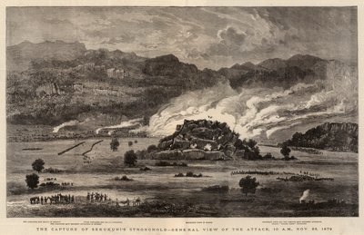 Capture of Sekukunis Stronghold, Allmän syn på attacken, 10:00, 28 november 1879 av after William Henry James Boot