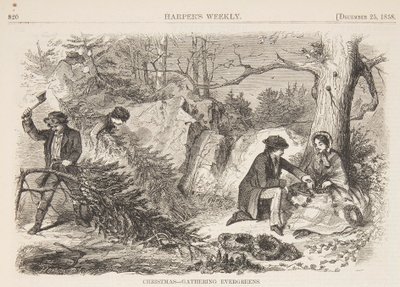 Jul – Att samla Evergreens av Winslow Homer