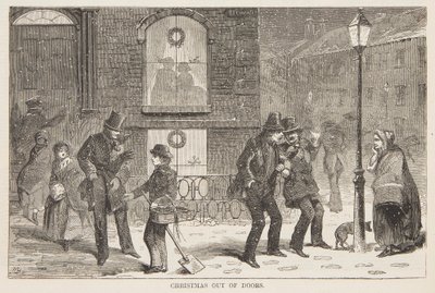 Jul utanför dörren av Winslow Homer
