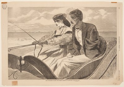 Våra vattningsställen - The Empty Sleeve at Newport av Winslow Homer