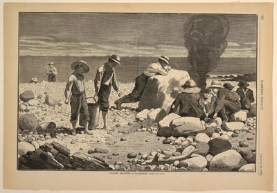 Sea-Side Sketches – A Clam-Bake av Winslow Homer