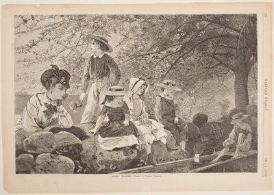 Våren blommar av Winslow Homer