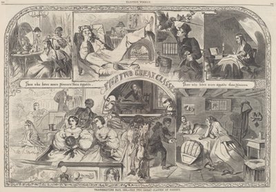 Thanksgiving Day, 1860 - Samhällets två stora klasser av Winslow Homer