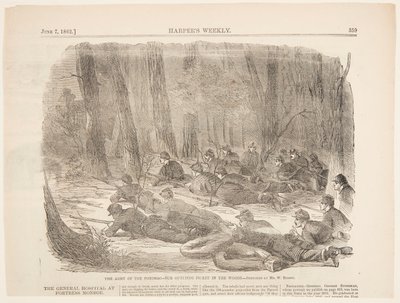 The Army of the Potomac – Vår utomstående piket i skogen av Winslow Homer