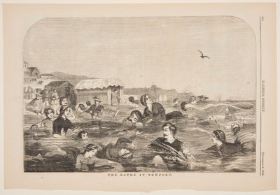 Badet i Newport av Winslow Homer