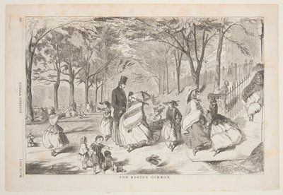 Boston Common av Winslow Homer