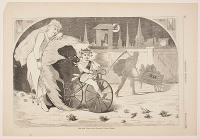Det nya året – 1869 av Winslow Homer