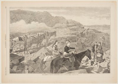 Toppmötet av Mount Washington av Winslow Homer