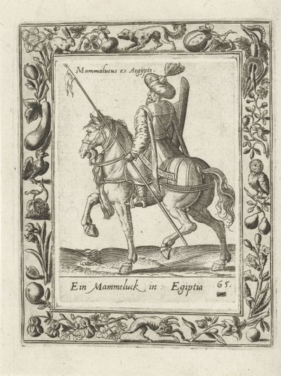 Mamluk till häst av anonymous (attributed to)