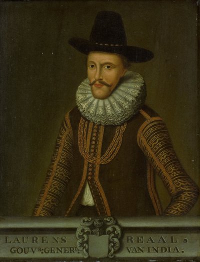 Porträtt av Laurens Reael, generalguvernör i Nederländska Ostindien av anonymous (copy after)