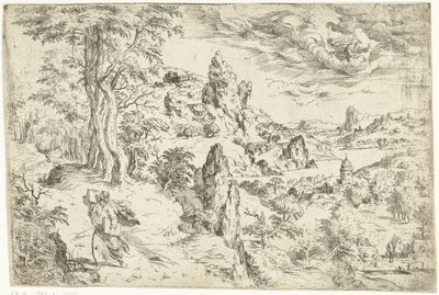 Moses med lagens stentavlor av anonymous (possibly)