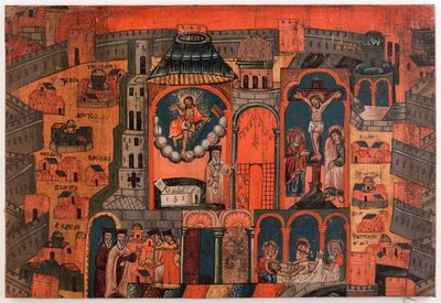 Franska: La semaine du renouveau. Minnesduk av Jerusalem-pilgrimerna av anonymous 